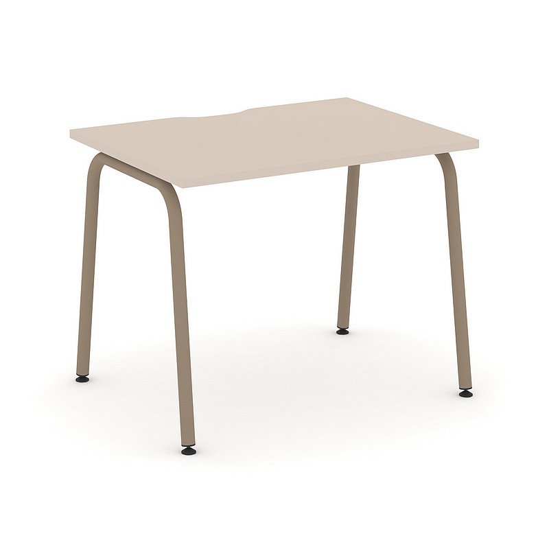 Мебель для персонала ESTETICA ES.SP-1-VK Стол рабочий с вырезом на круглой трубе