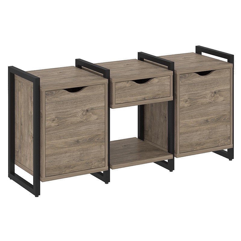 Мебель для персонала LOFT VR.L-TN-7.O Тумба на регулируемых опорах Вар№7