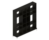 Кабинет премиум класса Fermo Стеллаж