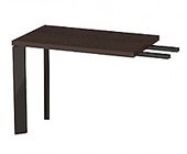 Кабинет премиум класса Fermo Приставка для стола 100x60 черная