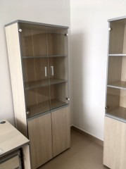 V - 2.2 Стеллаж широкий высокий со стеклом