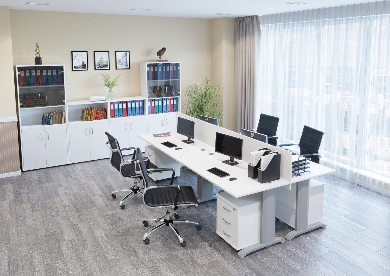 Чёрная мебель для офиса RIVA - вид 15