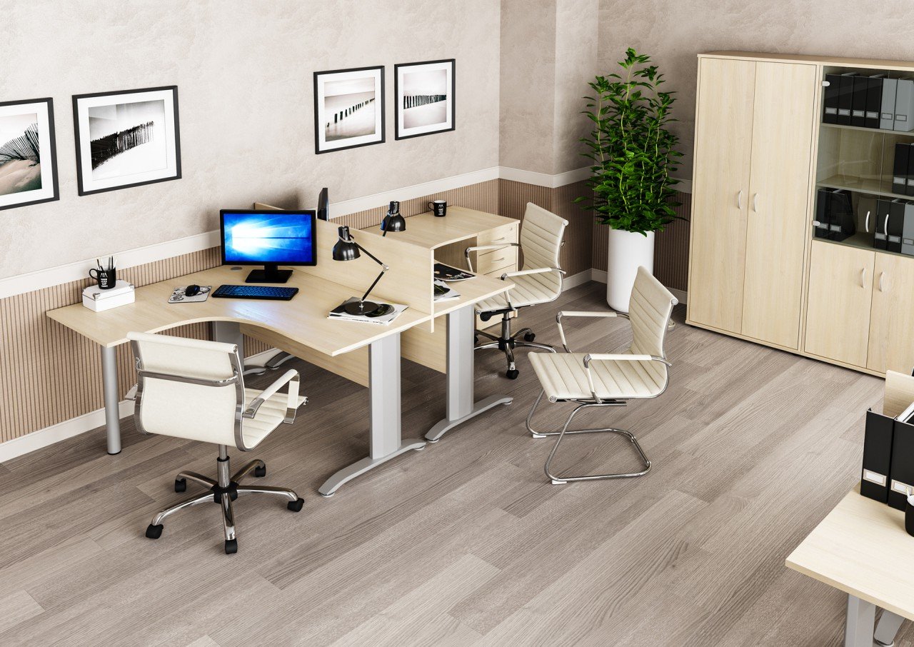 Чёрная мебель для офиса RIVA - вид 18