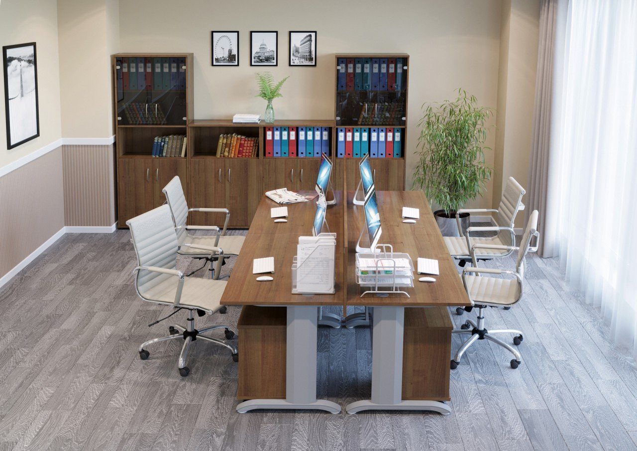 Чёрная мебель для офиса RIVA - вид 19