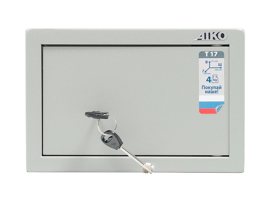 Сейф офисный металлический &laquo;AIKO Т-17 KL&raquo; - вид 3
