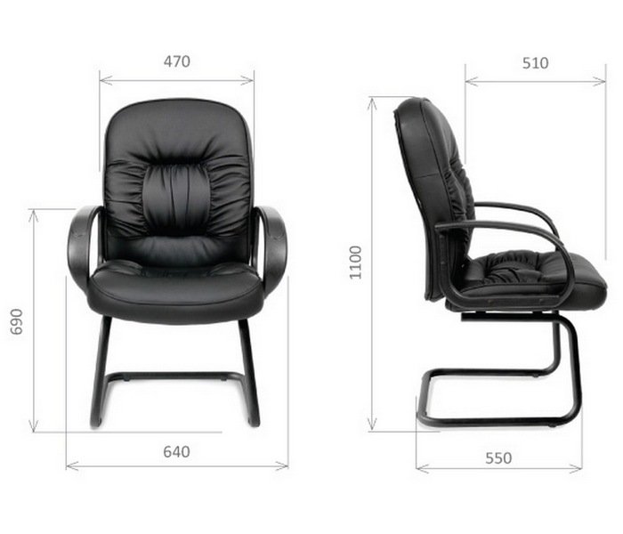 Офисный стул с подлокотниками CHAIRMAN 416V - вид 4