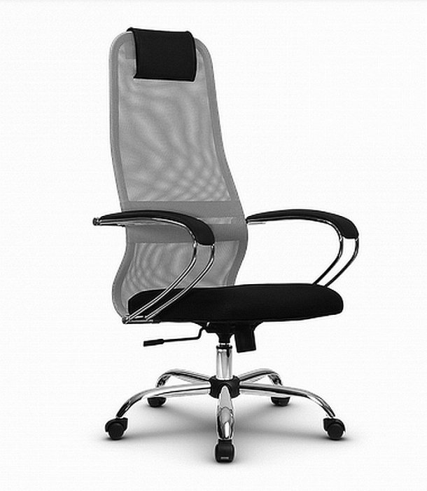 Кресло руководителя METTA SU-BК131-8 хром 17833 - вид 8